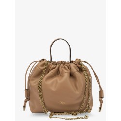 Chloé Icons leather crossbody bag with logo on the front