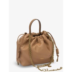 Chloé Icons leather crossbody bag with logo on the front