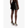 O-Saka-Mini faux leather skirt