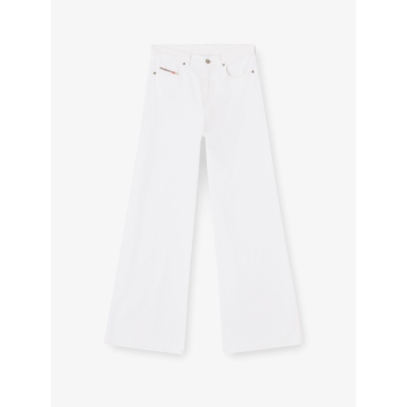 Cotton blend trousers