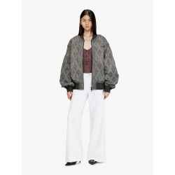 Cotton blend trousers