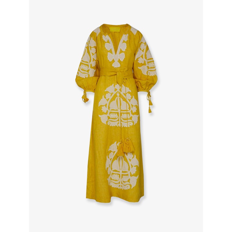 Keyra linen long dress