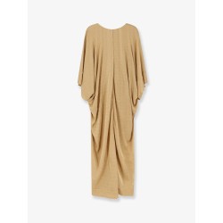 Viscose blend long dress