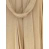 Viscose blend long dress