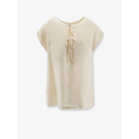 "Vissuto" linen shirt