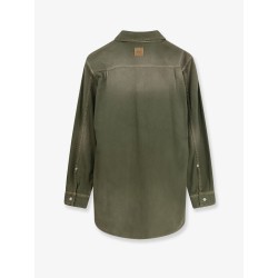 Cotton shirt with Dior patch