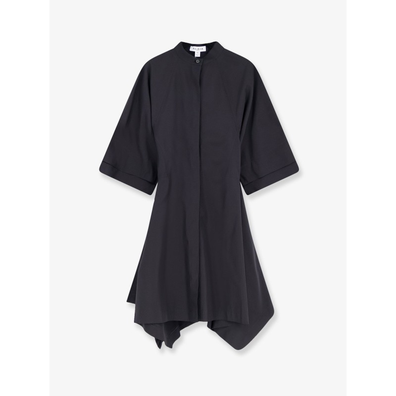 Panelled cotton dress