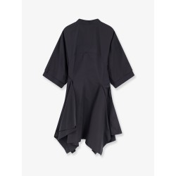 Panelled cotton dress