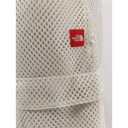 Nylon bermuda shorts with logo patch