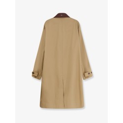 Cotton raincoat trench
