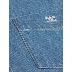 Cotton shirt with Triomphe detail