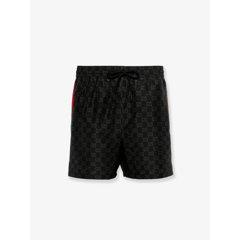 GG nylon swim trunks