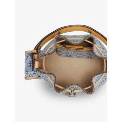 T-Monogram coated canvas bucket bag