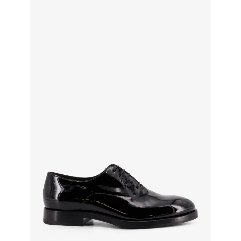 Oxford patent leather lace-up