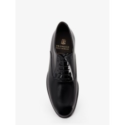 Oxford patent leather lace-up