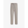 Cotton and linen trousers