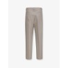 Cotton and linen trousers