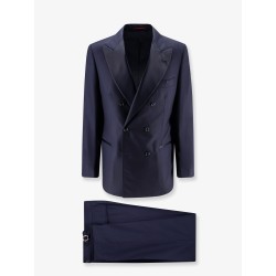 Virgin wool and silk tuxedo