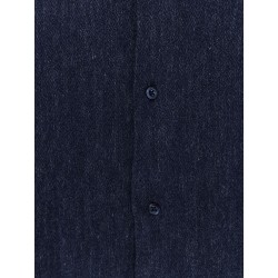 Linen and cotton blend shirt