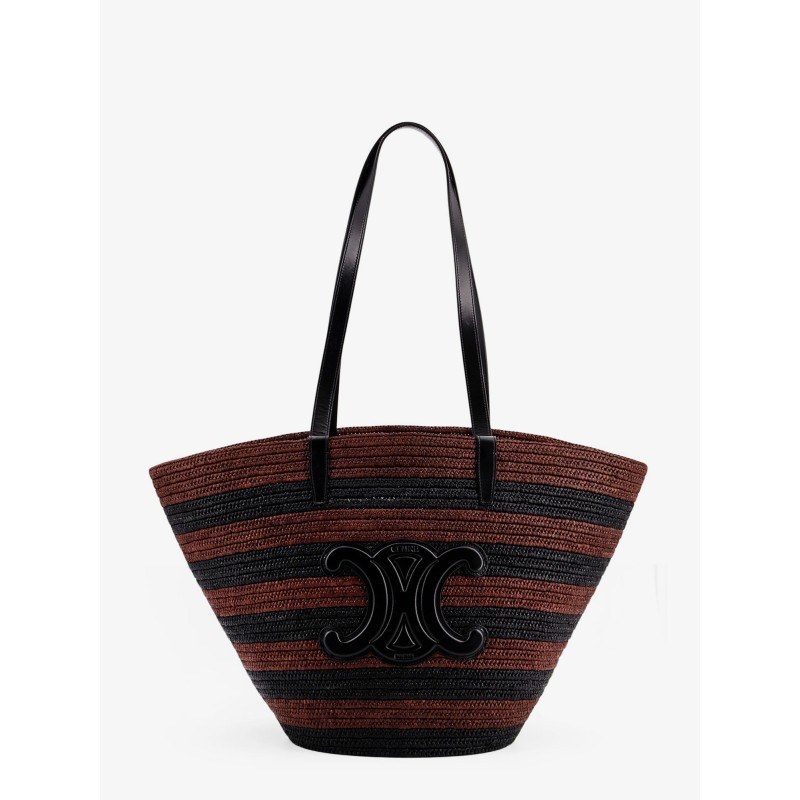 Rafia shoulder bag
