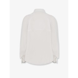 Cotton shirt with Monili detail