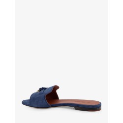 Suede Summer Charms flat sandals