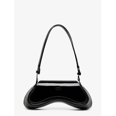 Play Crossbody patent fabric bag