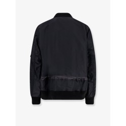 Nylon bomber jacket