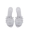 FLAT CRYSTAL SANDALS