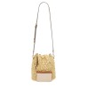 BUCKET BAG WITH MONOGRAM T