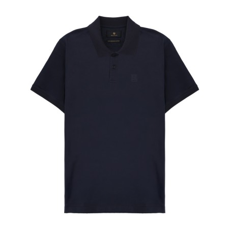 POLO "STEEL" CON PATCH LOGO
