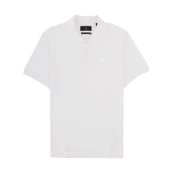 POLO "STEEL" CON PATCH LOGO