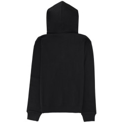 FELPA CON LOGO E CAPPUCCIO