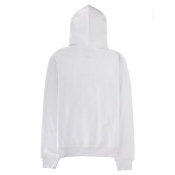 FELPA CON LOGO E CAPPUCCIO