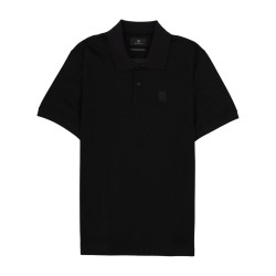 POLO "STEEL" CON PATCH LOGO