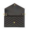 "ENVELOPE CASSANDRE" WALLET WITH CHAIN