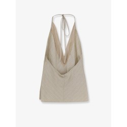 Viscose and linen top