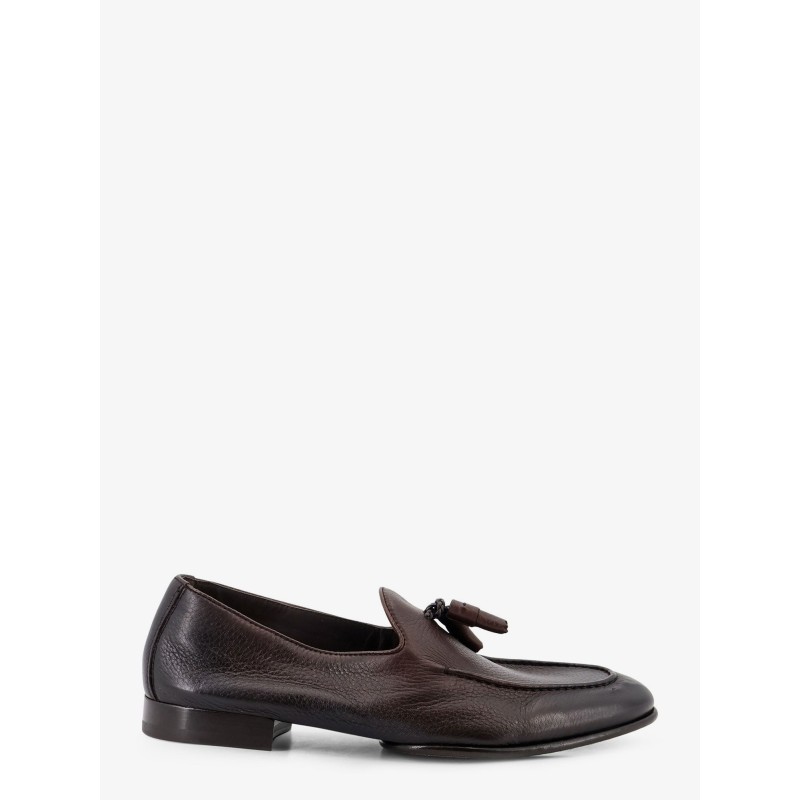 Daino leather loafers