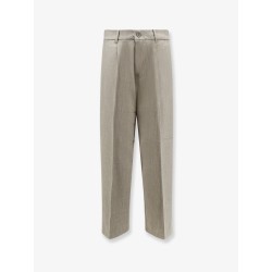 Viscose blend trousers