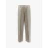 Viscose blend trousers
