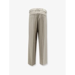 Viscose blend trousers