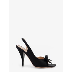 Dior Bow satin sandals with logo bow detail