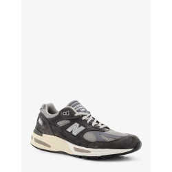 991 suede and mesh sneakers