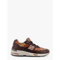 991 leather sneakers with side logo