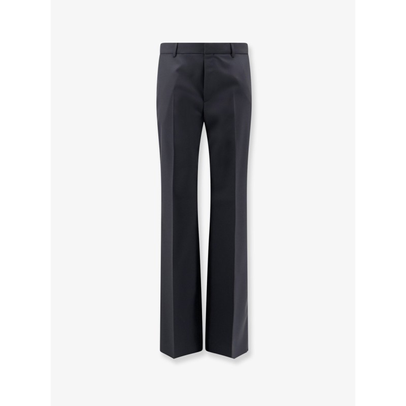 Wool and mohair trousers