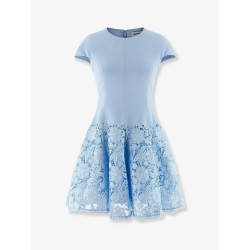 Crepe Lace mini dress