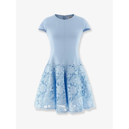 Crepe Lace mini dress