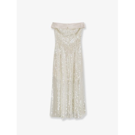 Dress with sequins