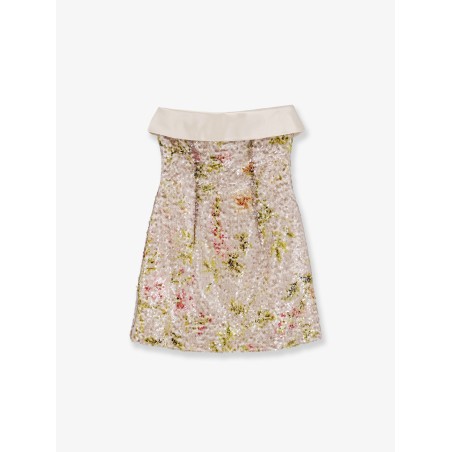 Mini dress with sequins