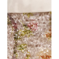 Mini dress with sequins